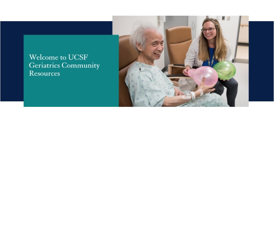 Geriatrics Community Resources