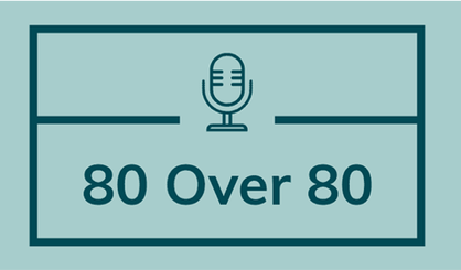 80 Over 80 Logo